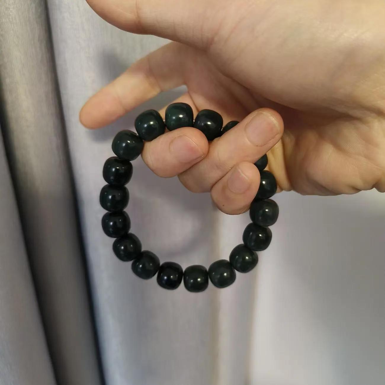 Handmade blue bodhi root hand string (Buy1 get1 free)