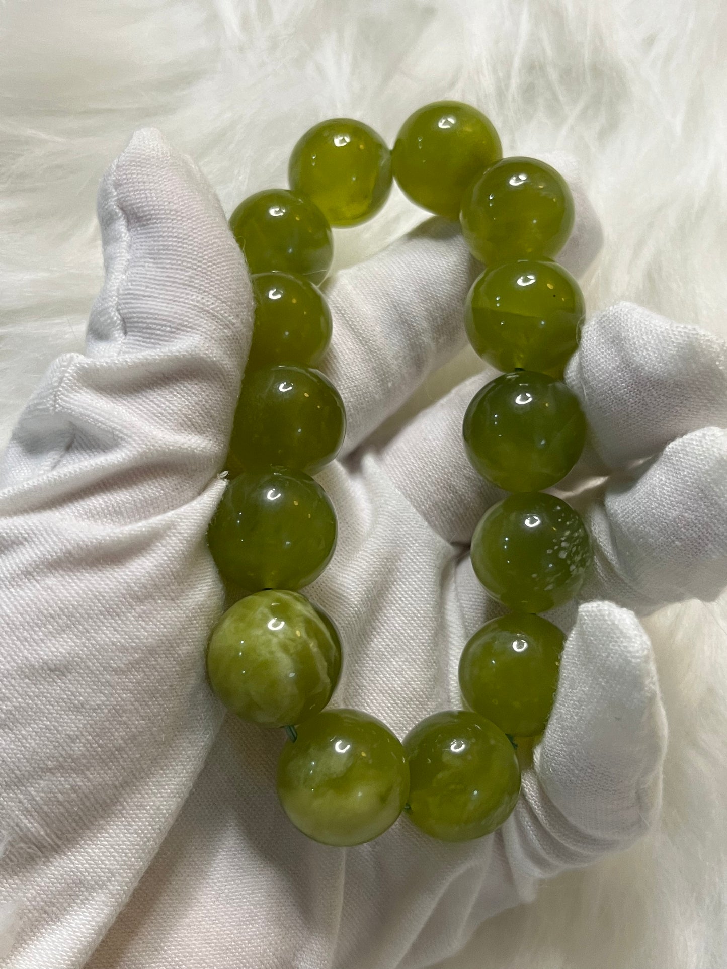 Jade Hand String with the Appearance of Green Grape Milk Cap (buy1 get 1 tea free)