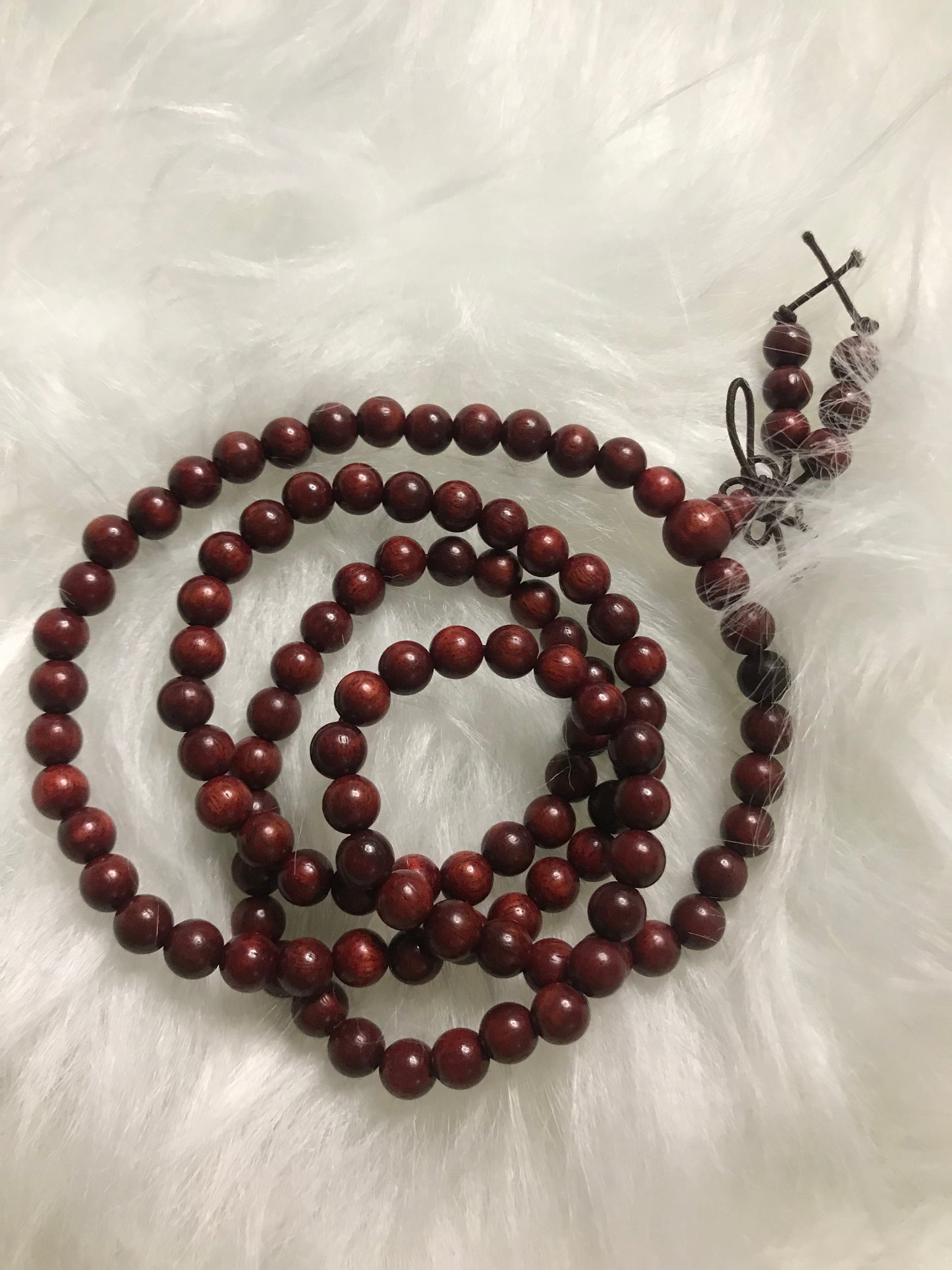 108 seed rosewood bracelet