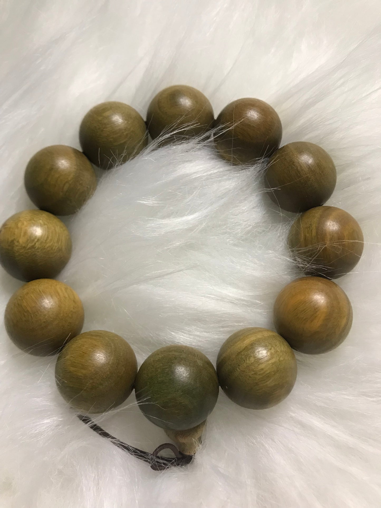 Green sandalwood bracelets
