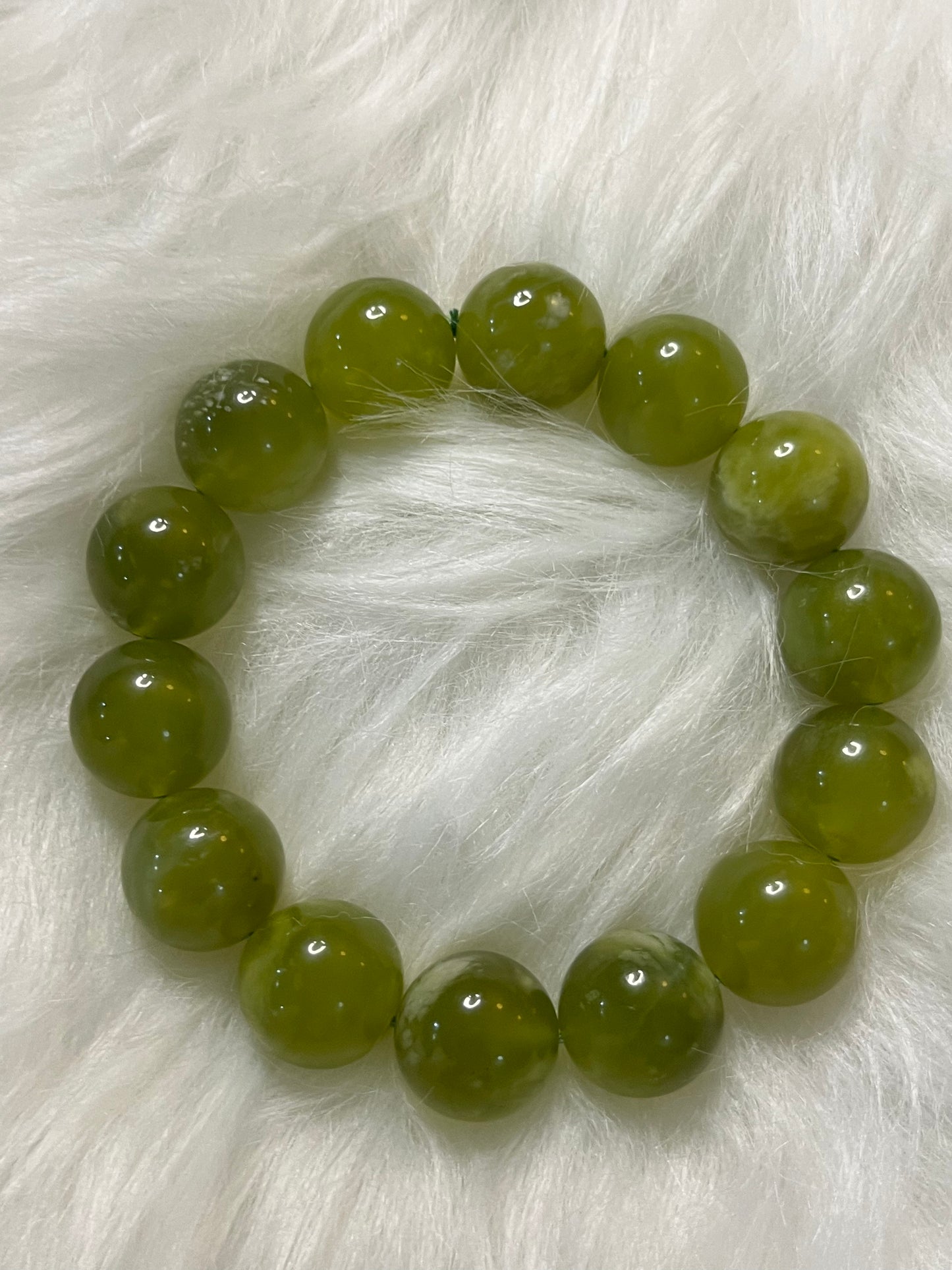 Jade Hand String with the Appearance of Green Grape Milk Cap  (buy1 get 1 tea free)