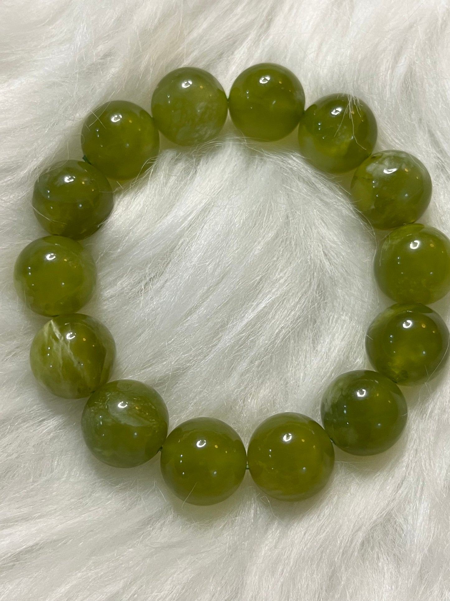 Jade Hand String with the Appearance of Green Grape Milk Cap  (buy1 get 1 tea free)