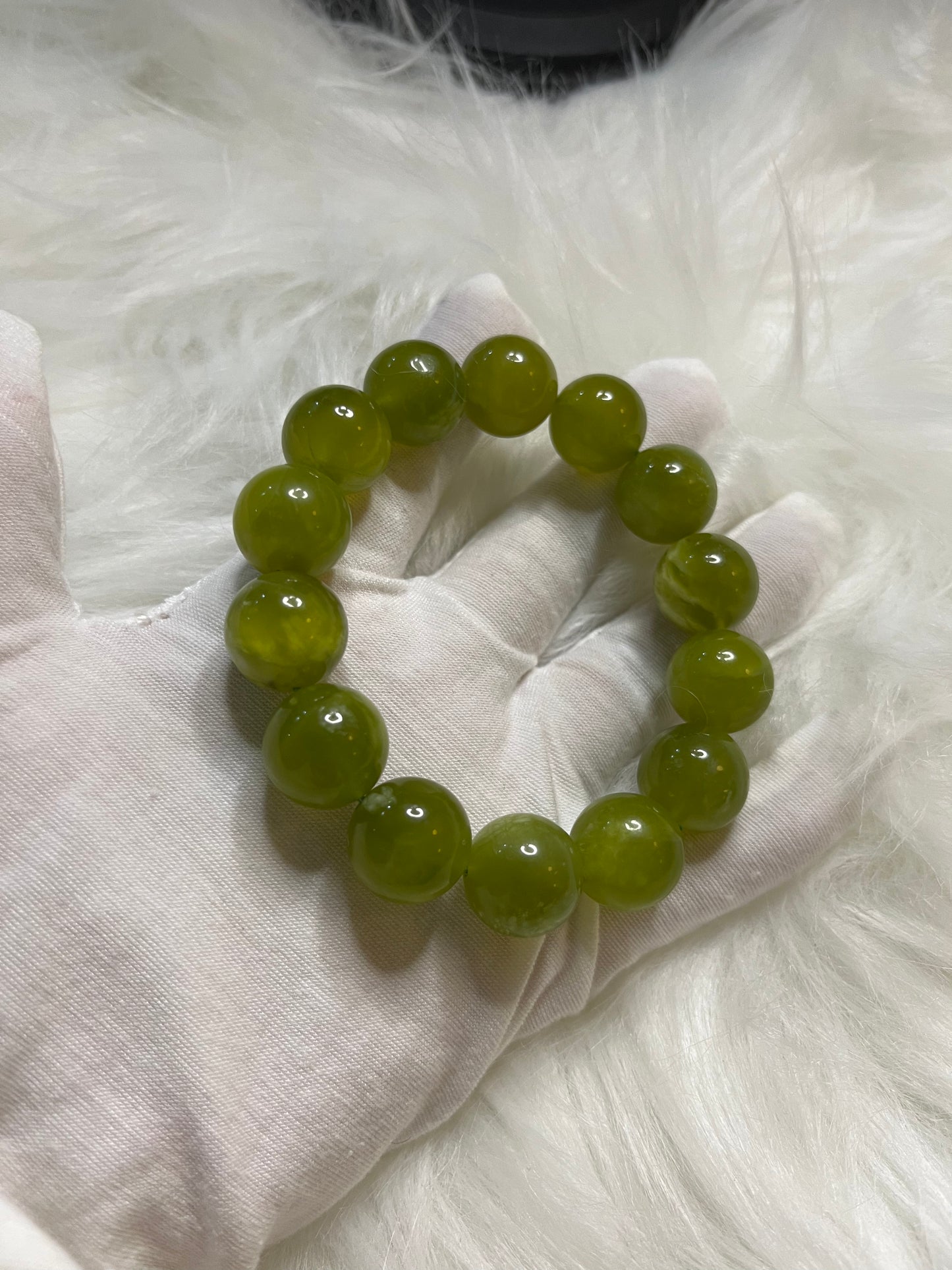 Jade Hand String with the Appearance of Green Grape Milk Cap  (buy1 get 1 tea free)
