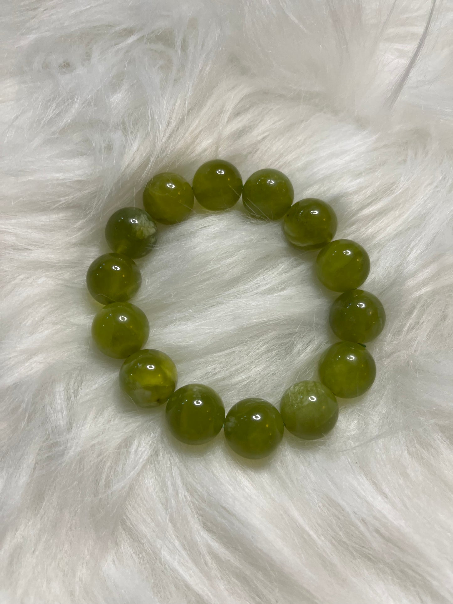 Jade Hand String with the Appearance of Green Grape Milk Cap  (buy1 get 1 tea free)