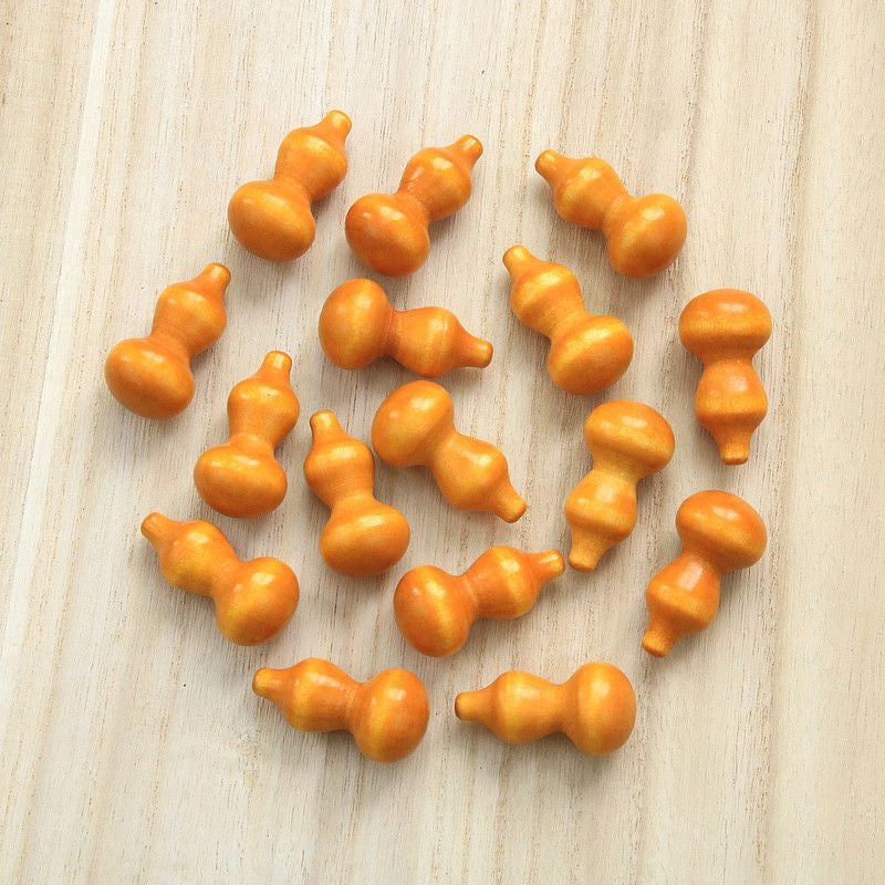 Natural Wooden Gourd Ornaments - 30 Pcs Only $19.9