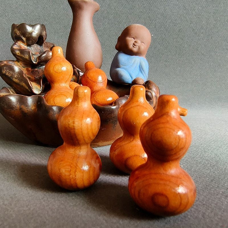 Natural Wooden Gourd Ornaments - 30 Pcs Only $19.9