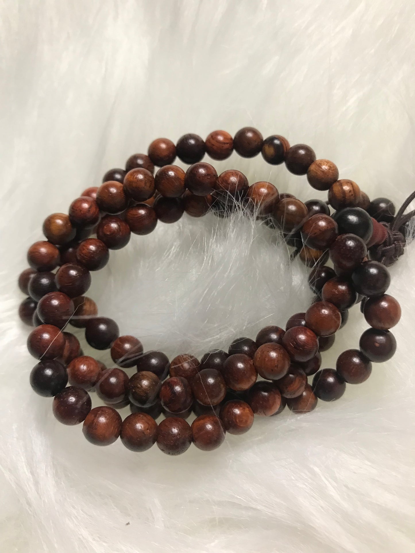108 seed rosewood primary color bracelet!