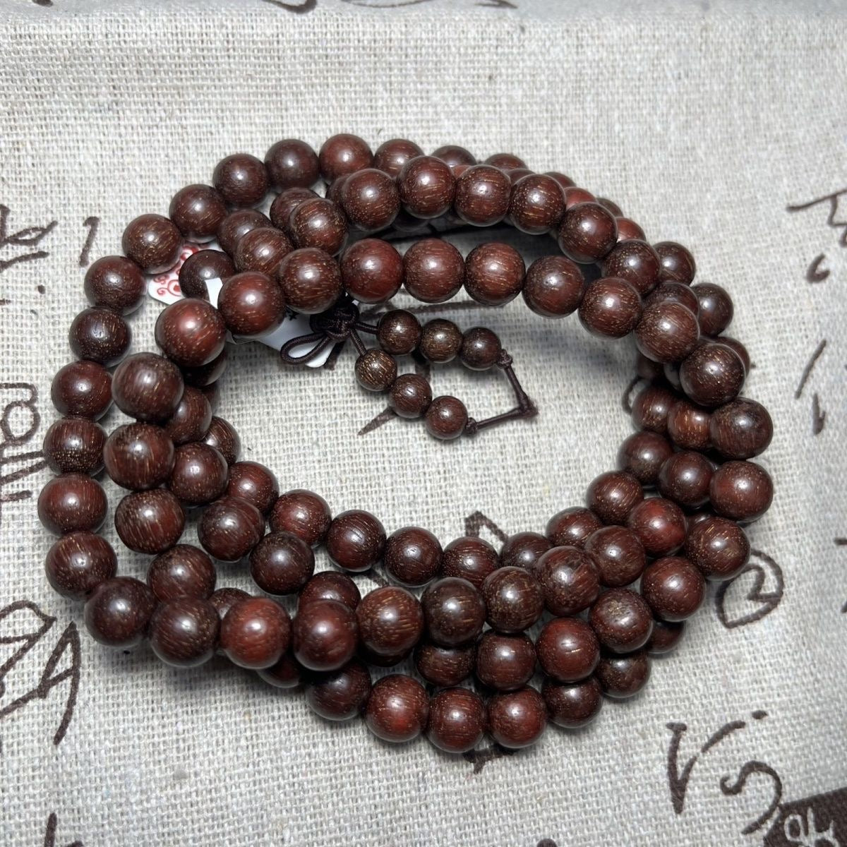 108 Beads of Genuine Small-Leaf Sandalwood
