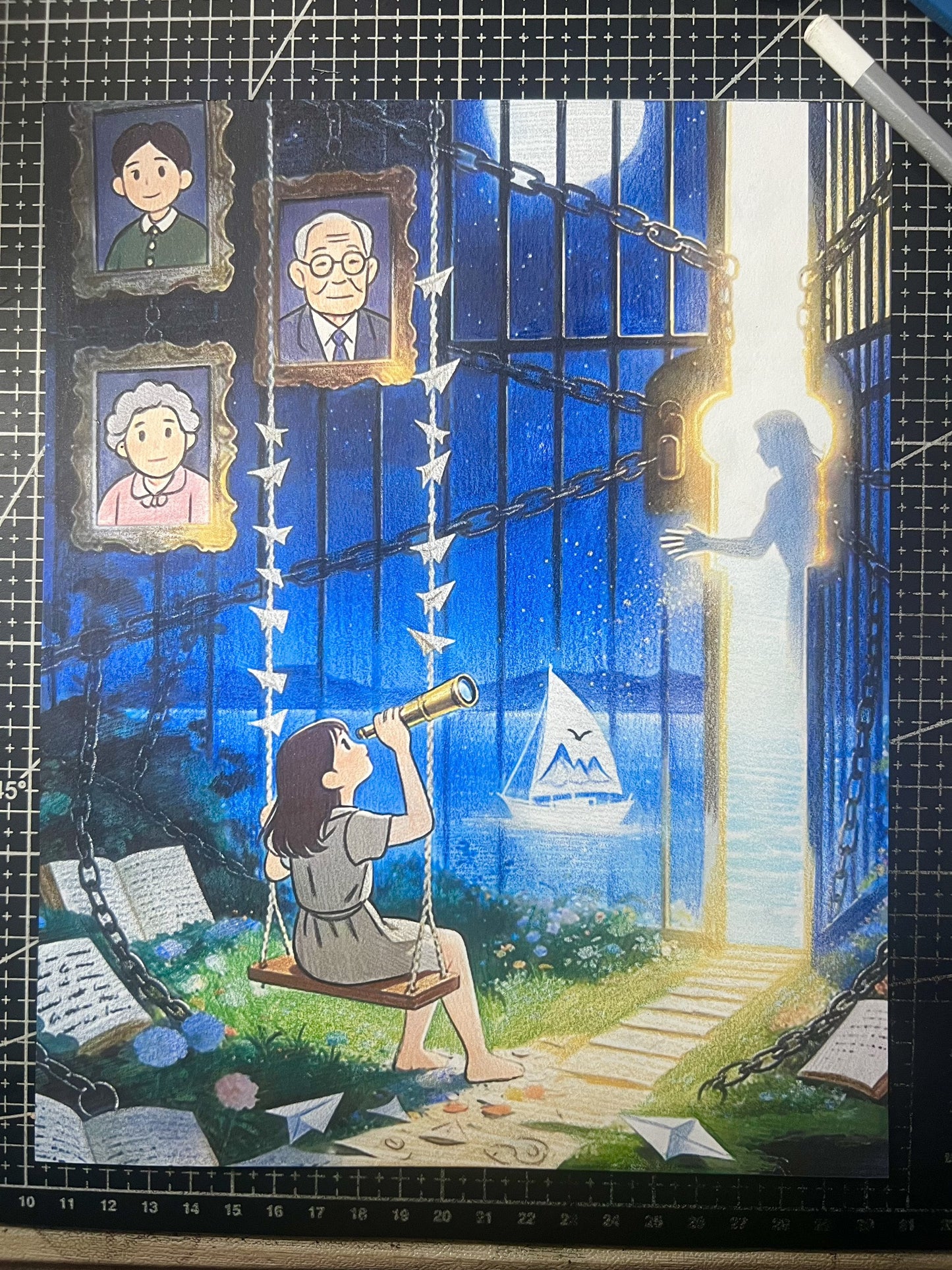 🌙 One painting, one world, a once-in-a-lifetime encounter.