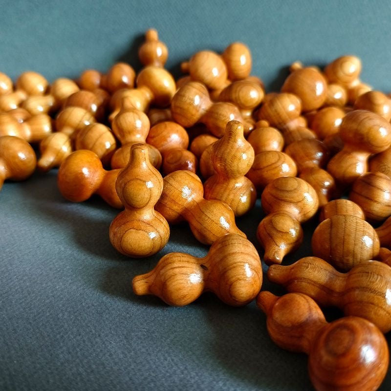 Natural Wooden Gourd Ornaments - 30 Pcs Only $19.9