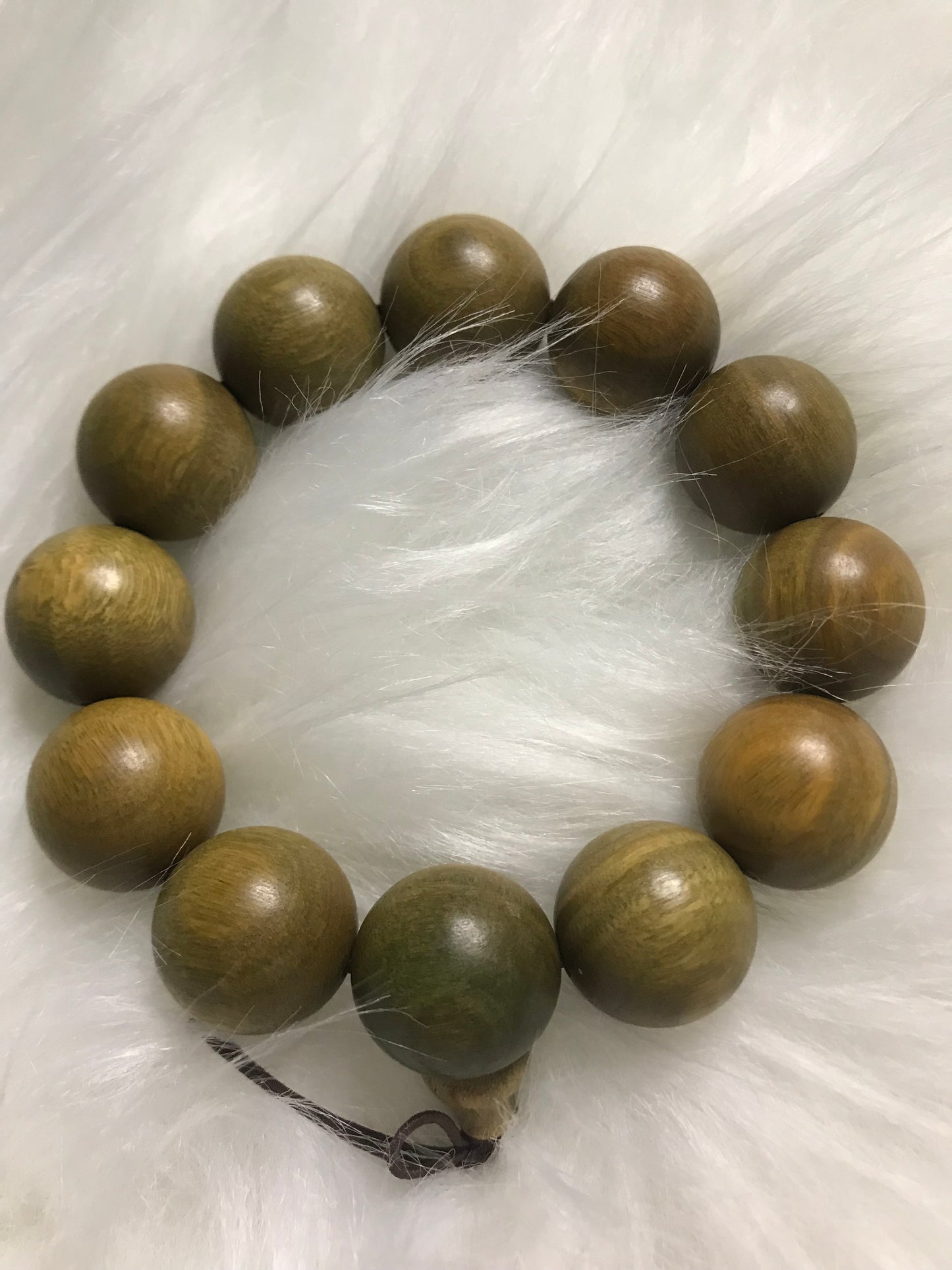 Green sandalwood bracelets
