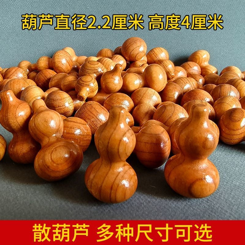 Natural Wooden Gourd Ornaments - 30 Pcs Only $19.9
