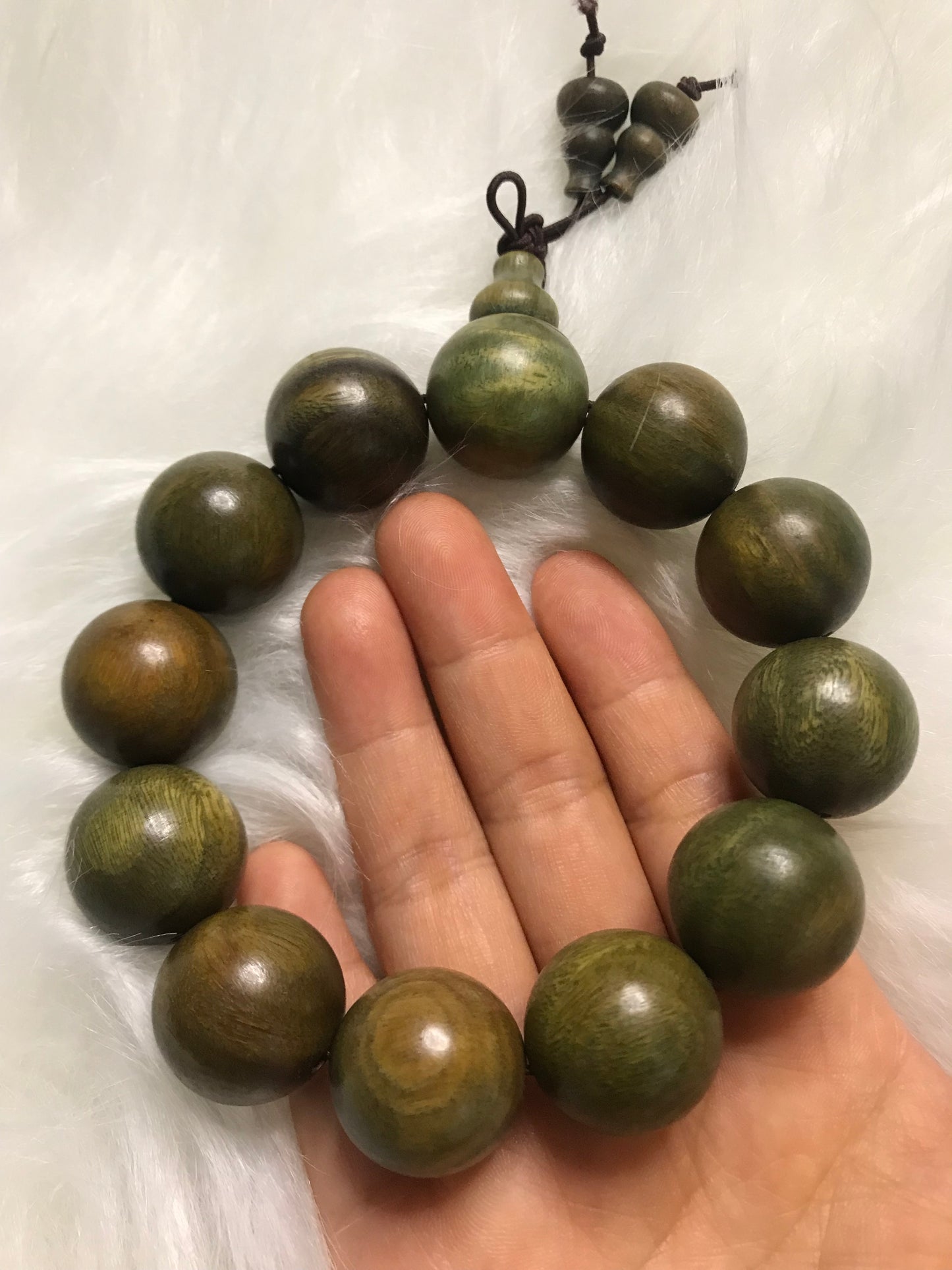 Green sandalwood bracelets