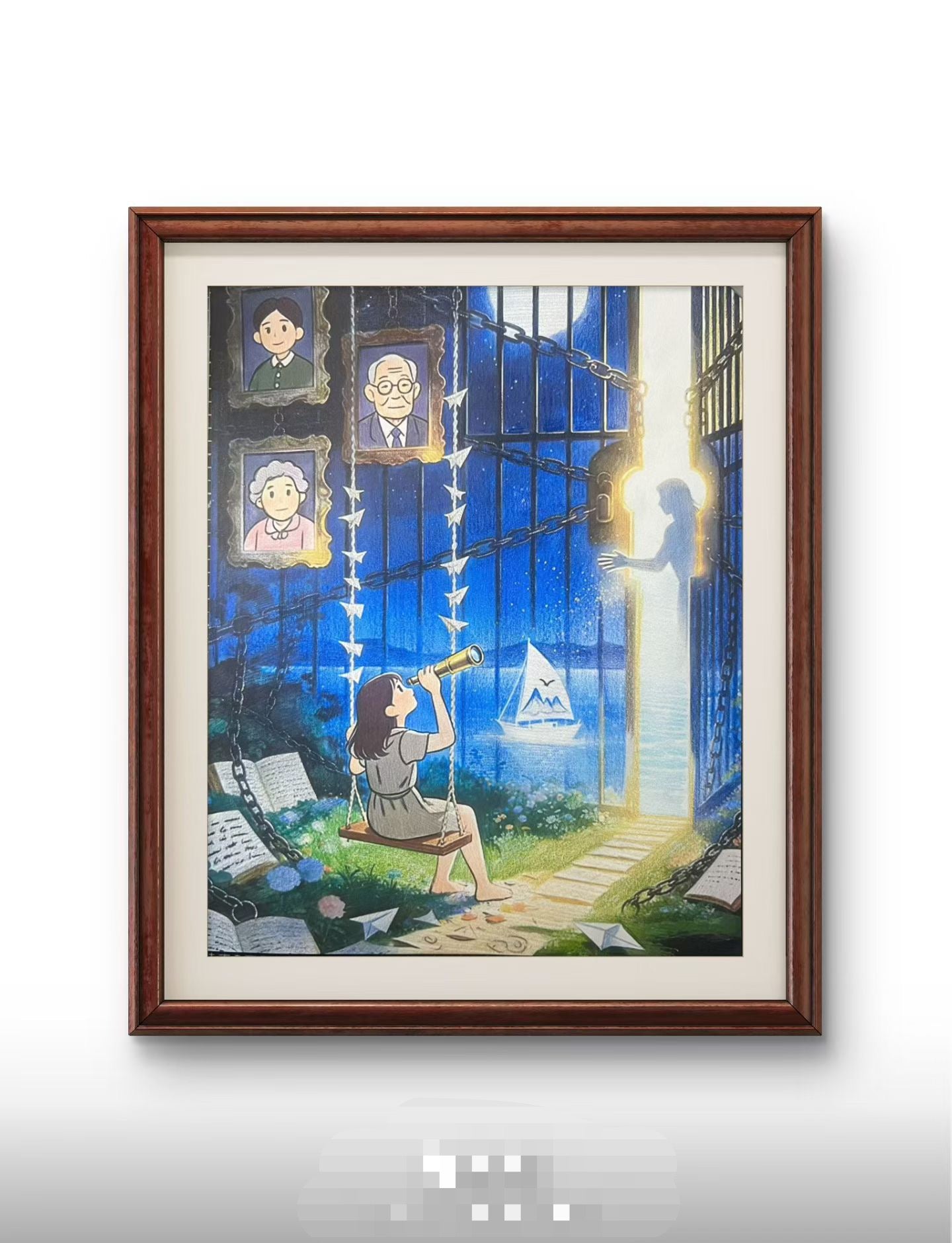 🌙 One painting, one world, a once-in-a-lifetime encounter.